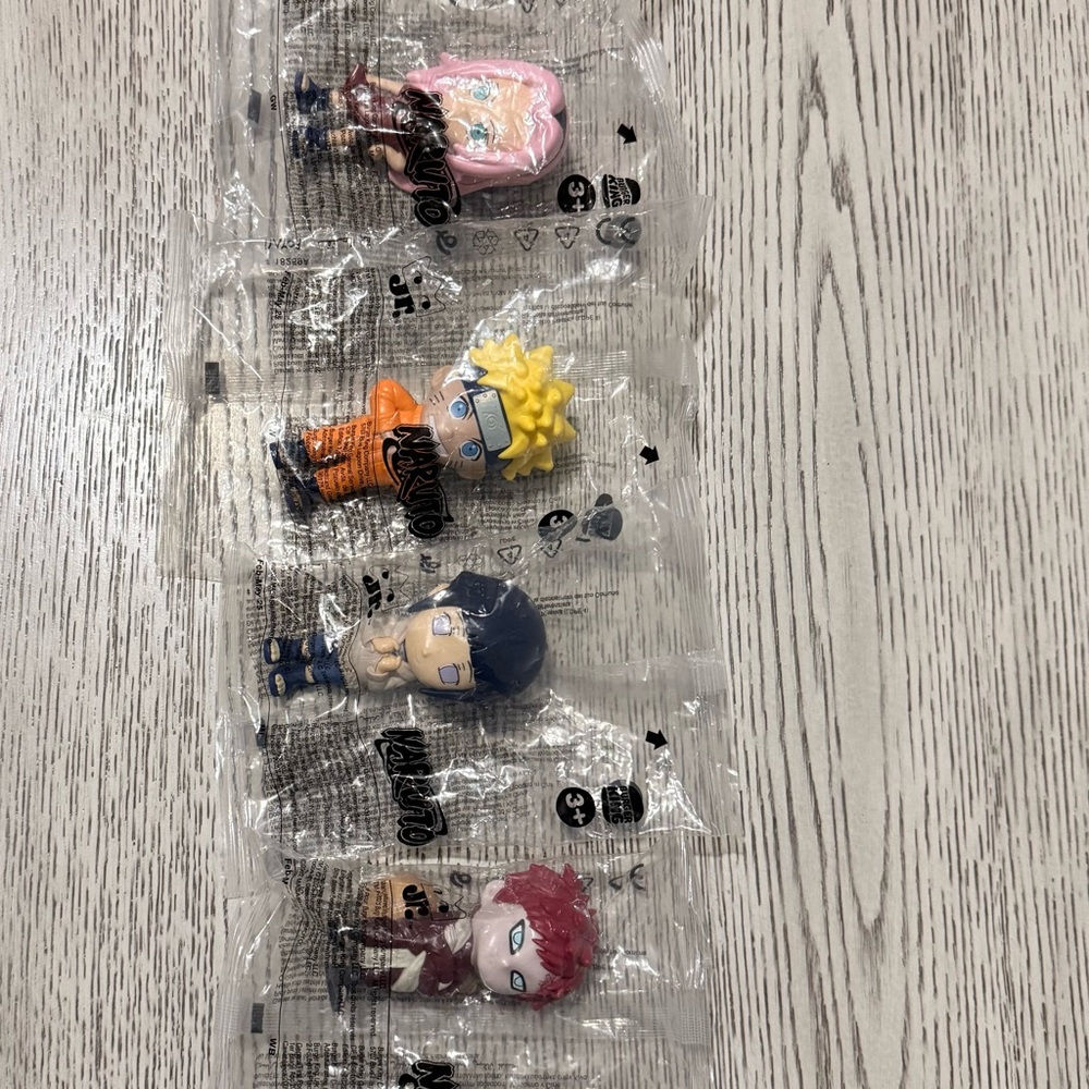 NARUTO Character Figurines Set